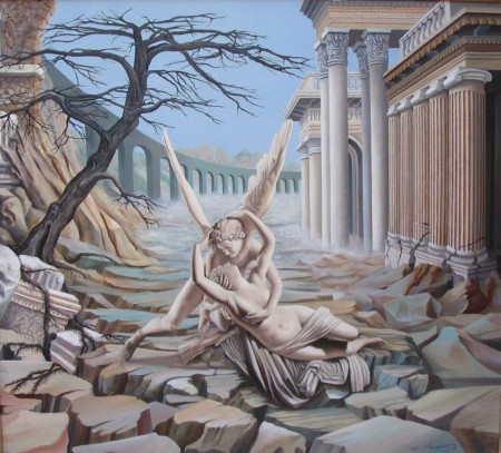 Amore e Psiche cm.100x100